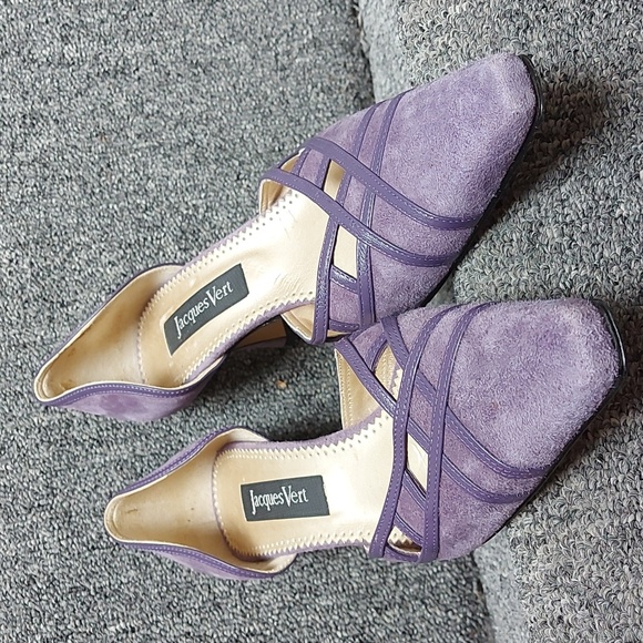 Purple Suede pumps - Picture 9 of 9